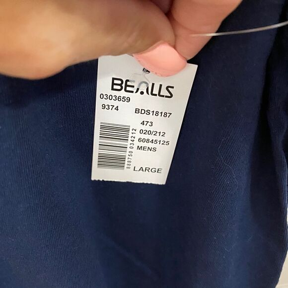 Reel Legends Flat Water Titan Navy Blue T-Shirt - Picture 6 of 7